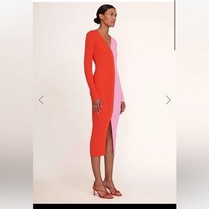 Staud Shoko Pink/Red